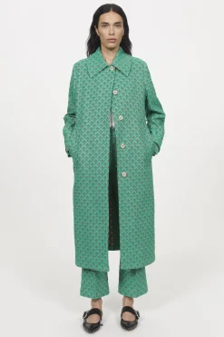 Aida Monogram Coat Rodebjer