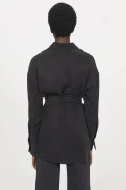 Almond Peach Twill Shirt Rodebjer