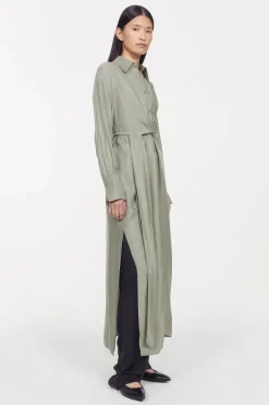 Apple Peach Twill Dress Rodebjer