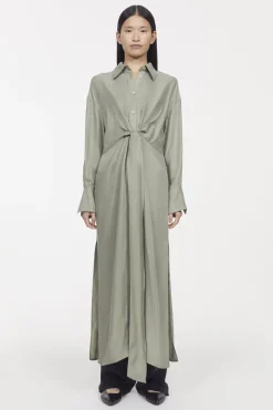 Apple Peach Twill Dress Rodebjer