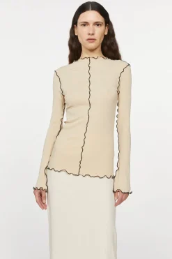 Columbina Jersey Top Rodebjer