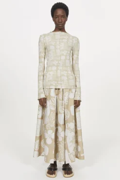 Columbina Sketchbook Jersey Top Rodebjer