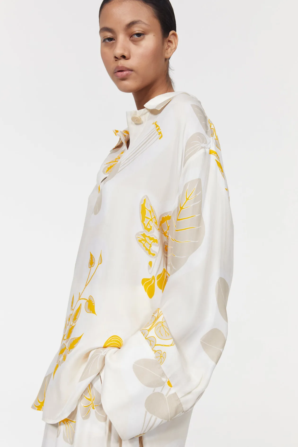 Sunshine Leaf Shirt Rodebjer