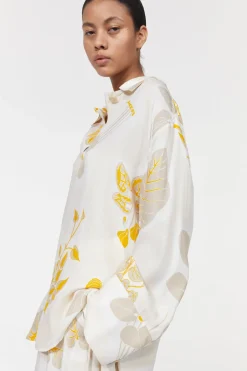 Sunshine Leaf Shirt Rodebjer