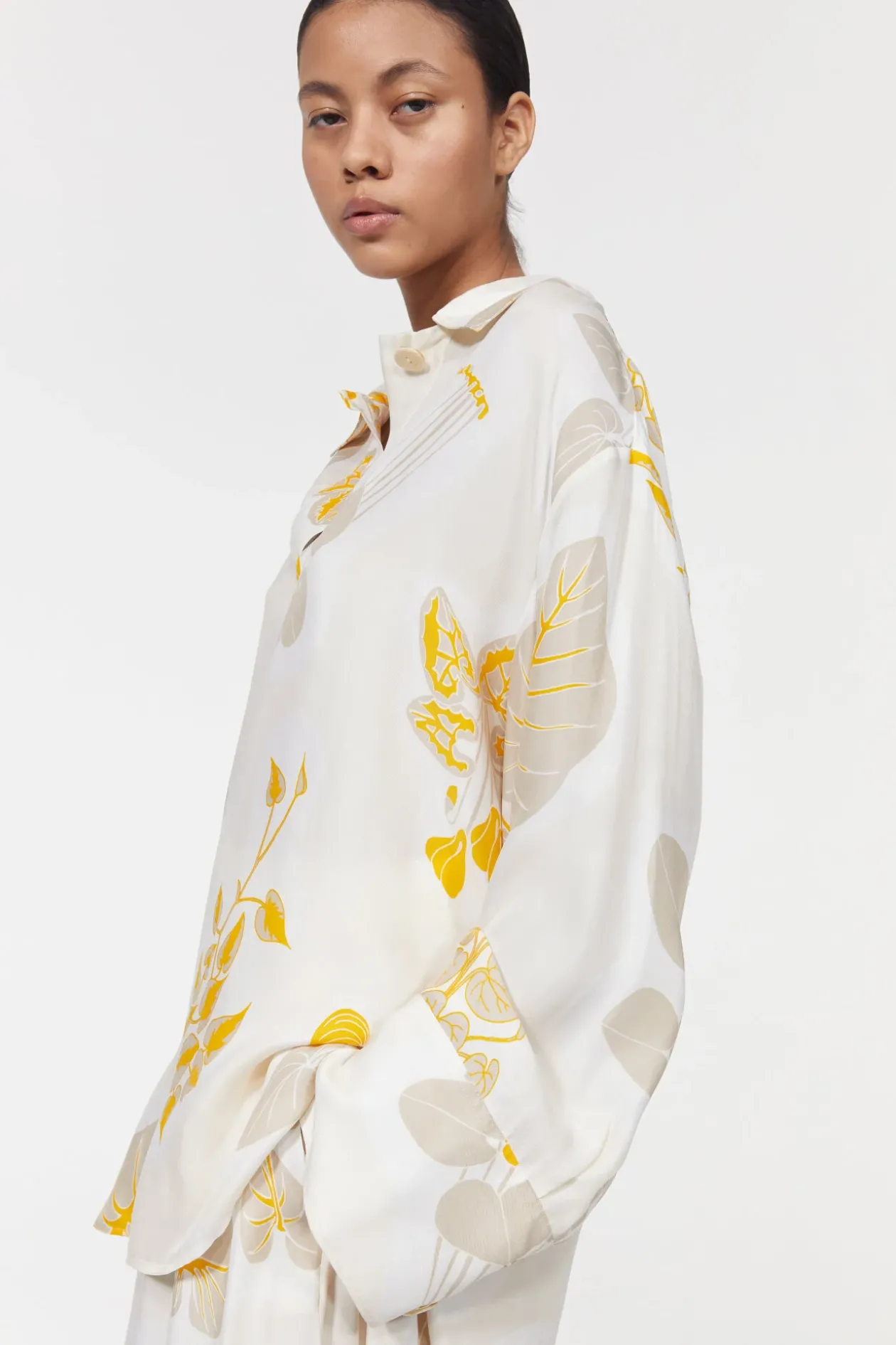 Sunshine Leaf Shirt Rodebjer