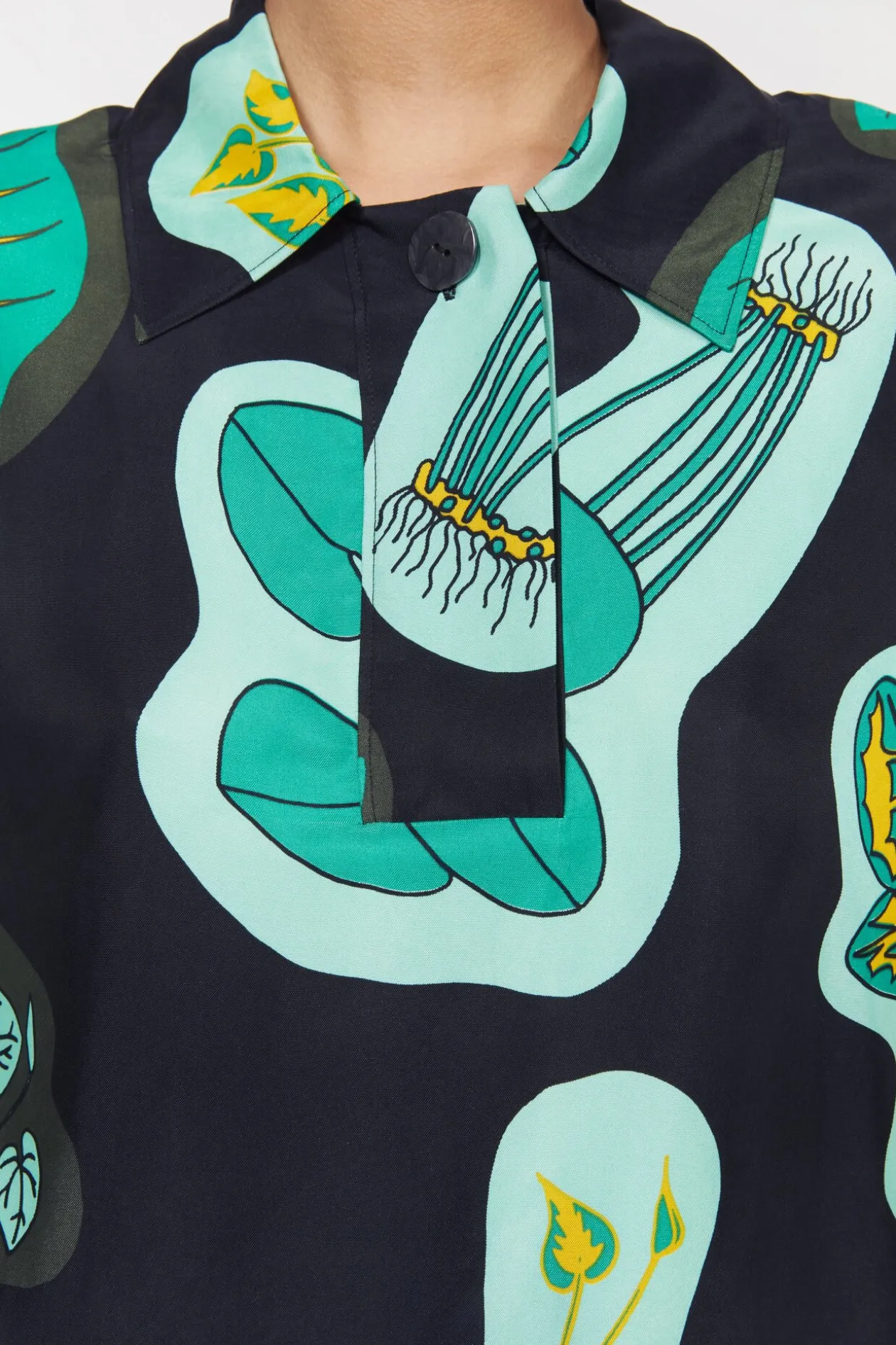 Sunshine Leaf Shirt Rodebjer