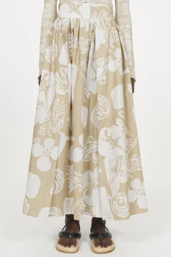 Taemoo Print Skirt Rodebjer