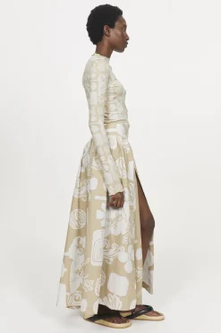 Taemoo Print Skirt Rodebjer
